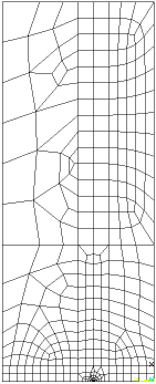 3.2.4 ιακριτοποίηση (Meshing) H διακριτοποίηση της κατασκευής µπορεί να γίνει είτε αυτόµατα, καθορίζοντας ο χρήστης κάποιες από τις παραµέτρους και αφήνοντας τις υπόλοιπες στο πρόγραµµα, είτε