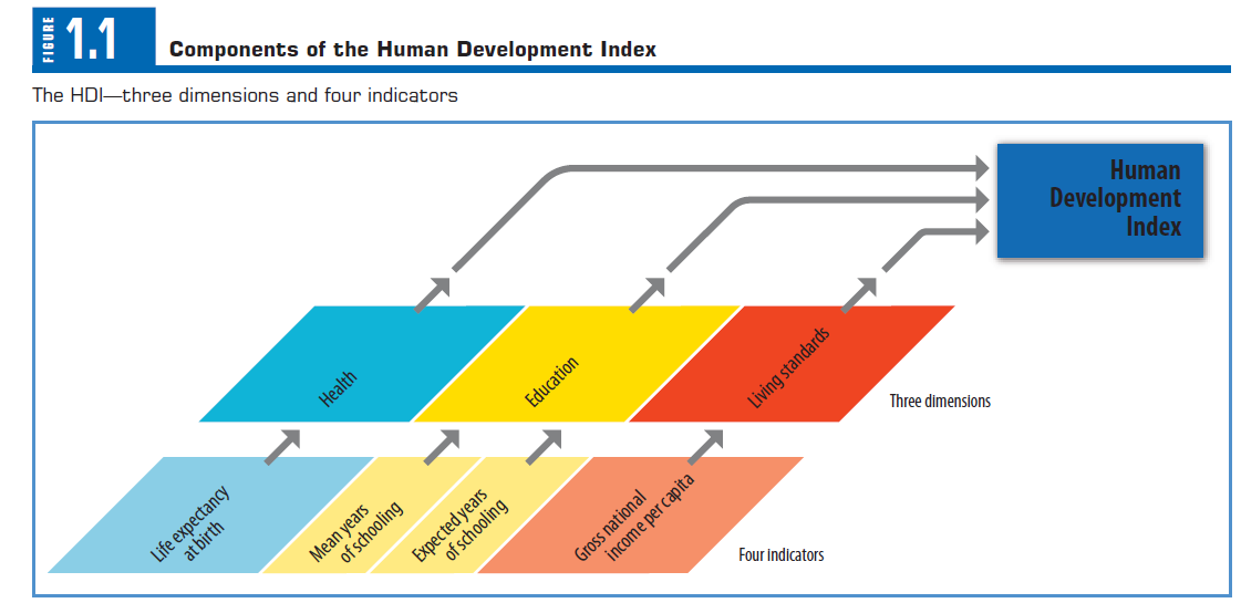 8: Τα στοιχεία του HDI Πηγή: UNDP, Human Development Report 2010: The Real Wealth