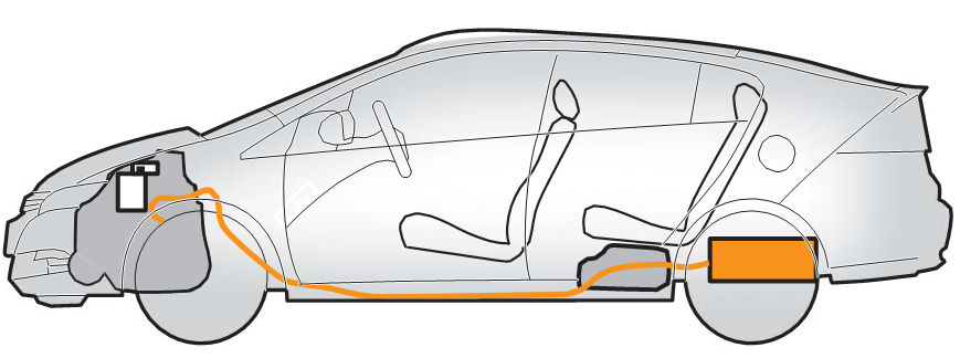 INSIGHT 2010-2013 Σήκα Hybrid (Υβξηδηθό) Τν κνληέιν Insight 2010-2013 είλαη έλα 5-ζπξν, επηβαηηθό όρεκα 5