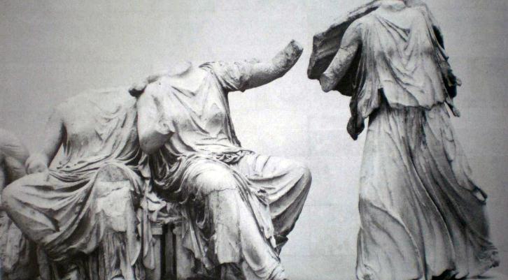Ανατολικό αέτωμα του Παρθενώνος.