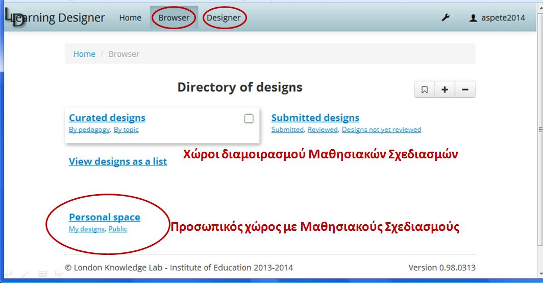 org απλουστευμένη έκδοση του LDSE