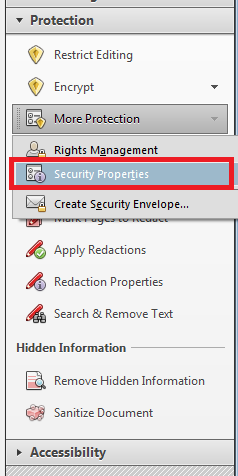 Δηθόλα 12: Δπηιογή Security Properties. 2.4.