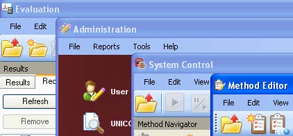 User Name. κάντε κλικ στο κουμπί Options και επιλέξτε τις υπομονάδες UNICORN που θα εκκινηθούν. κάντε κλικ στο OK.