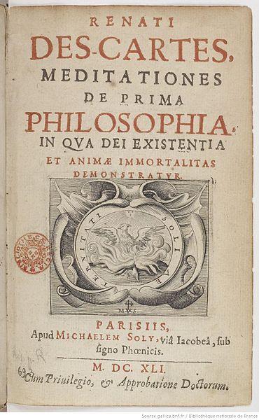 Καρτέσιος (1596-1650) Μαθηματικός και φιλόσοφος Πιστός καθολικός Επεχείρησε να αποδείξει την ύπαρξη