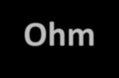Ο Νόμος του Ohm (Ohm s Law) Ο νόμος του Ohm περιγράφει μαθηματικά πως σχετίζονται η τάση, το ρεύμα και η αντίσταση σε ένα κύκλωμα Η σχέση ρεύματος τάσης (I-V) είναι γραμμική Γραμμική