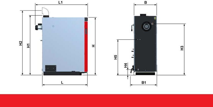 Άνεση & Ευκολία Πίνακας οργάνων S-Tronic Πίνακας ελέγχου S-Tronic με ένδειξη της θερμοκρασίας εξόδου των καυσαερίων, έλεγχο της θερμοκρασίας του δοχείου αδρανείας (buffer tank) με δύο αισθητήρια και
