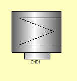 Pump (PUMP) : Αντλία Condenser (CONDSR) : Συμπυκνωτής Feedwater Heater (FWH) : Προθερμαντής νερού Valve (PIPVLV) : Βαλβίδα Flow-Pressure-Temperature Modifier (FPTMOD) : Τροποποιητής θερμοκρασίας και
