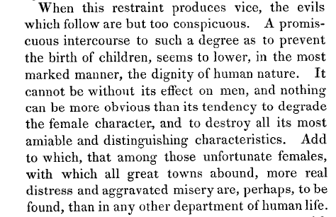 Thomas Robert Malthus (1766-1834) Η διαστροφή, δηλ.