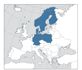 1.2.2.6.5 Περιφέρεια Βόρειας Ευρώπης (Northern): Δανία, Φιλανδία, Γερμανία, Νορβηγία, Πολωνία, Σουηδία Εικόνα 1.
