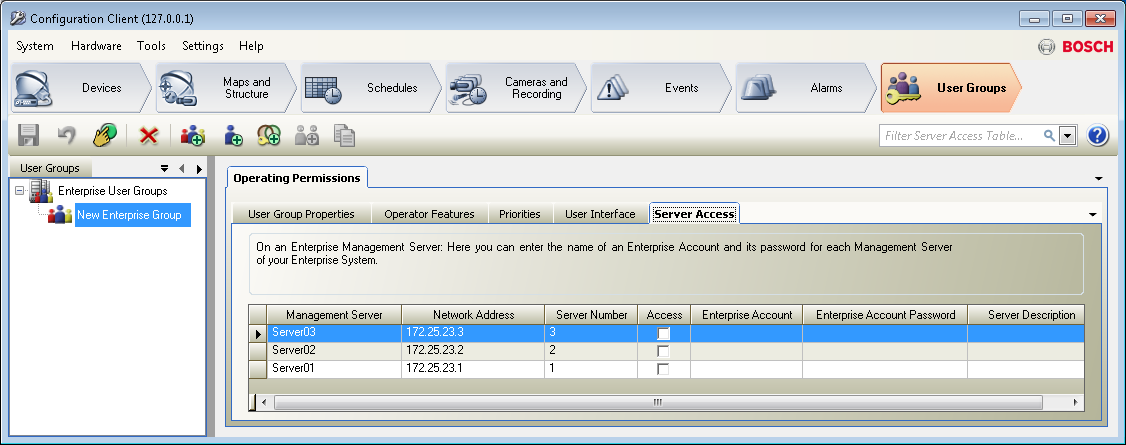 Bosch Video Management System Παραδείγματα διαμόρφωσης el 18