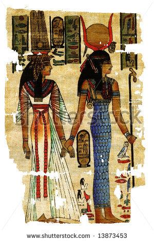ΑΙΓΥΠΤΙΑΚΉ ΖΩΓΡΑΦΙΚΗ Οι αρχαίοι Αιγύπτιοι, τους οποίους απασχολούσε πολύ η αιωνιότητα (γι' αυτό και ταρίχευαν τους νεκρούς), αποτυπώνουν στα έργα τους τις μεταθανάτιες δοξασίες, τις απόψεις τους για