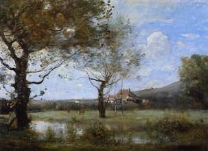 Λιβάδι με δέντρα, Corot (1870) Ξεκίνησε στη Γαλλία γύρω στα 1860. Ο όρος προέρχεται από τη λατινική λέξη natura που σημαίνει η φύση. Είναι ένα είδος ρεαλιστικής ζωγραφικής.