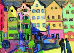 Weilheim Maria's square, Kandinsky (1909) Αναπτύχτηκε το 1900. Ο όρος εξπρεσιονισμός προέρχεται από τον λατινικό όρο expressio που σημαίνει έκφραση.