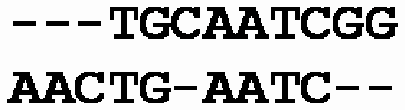 match = 1, mismatch = -1, gap = -1 F(i,j) i = 0 1 2 3 4 j = 0 1 2 3 A G T A 0-1 -2-3 -4 A -1 1 0-1 -2 T -2 0 0 1 0 A -3-1 -1 0 2 Η τιµή στο κάτω δεξιά κελί αποτελεί τη βαθµολογία της καλύτερης