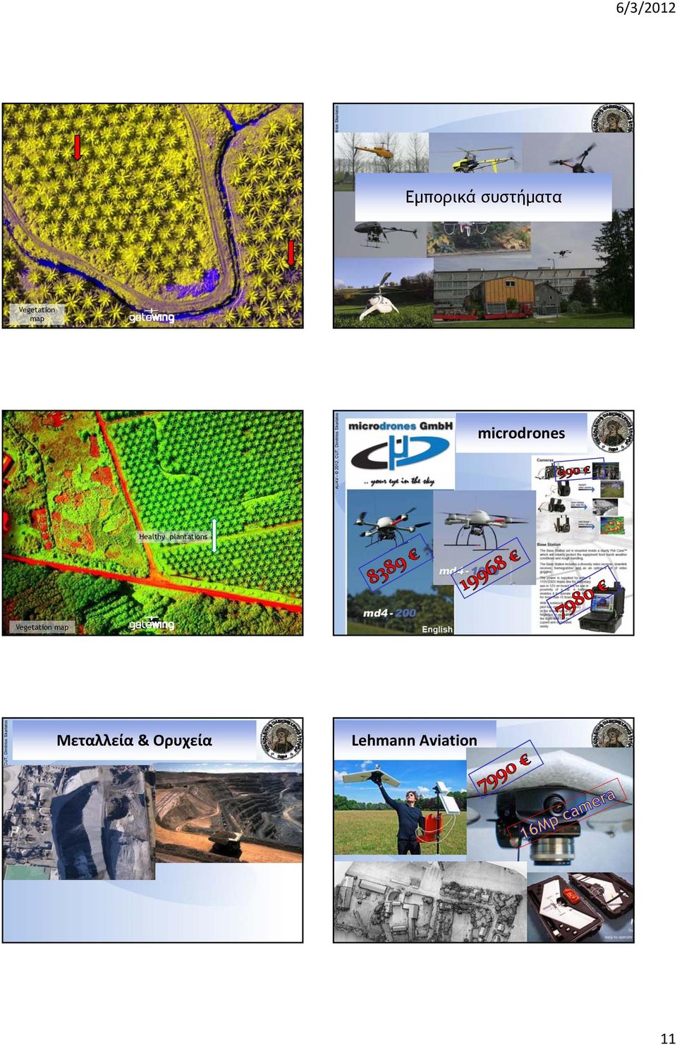 plantations Vegetation map