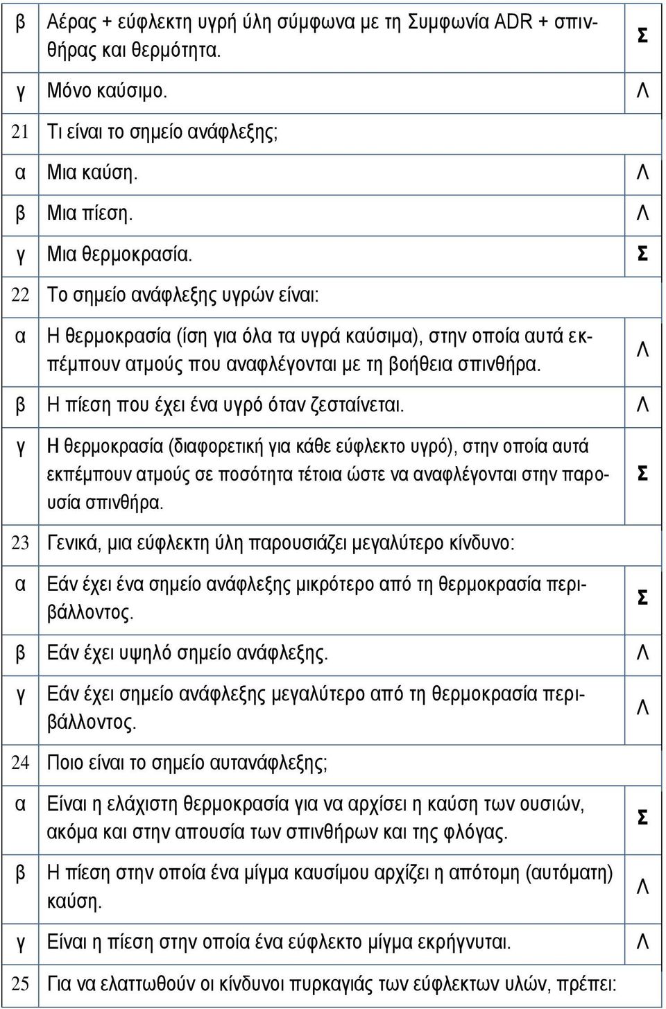 Η θερμοκρσί (διφορετική ι κάθε εύφλεκτο υρό), στην οποί υτά εκπέμπουν τμούς σε ποσότητ τέτοι ώστε ν νφλέοντι στην προυσί σπινθήρ.