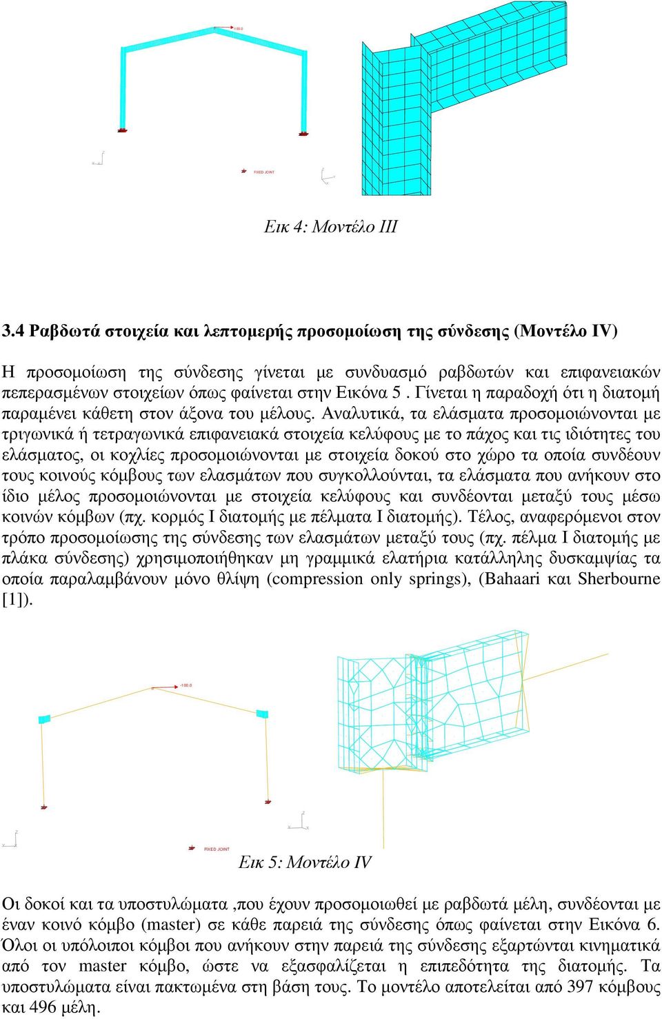 Γίνεται η παραδοχή ότι η διατοµή παραµένει κάθετη στον άξονα του µέλους.