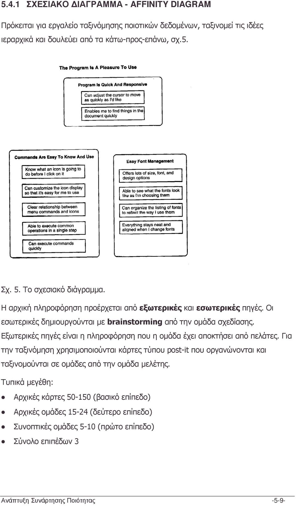 Εξωτερικές πηγές είναι η πληροφόρηση που η οµάδα έχει αποκτήσει από πελάτες.