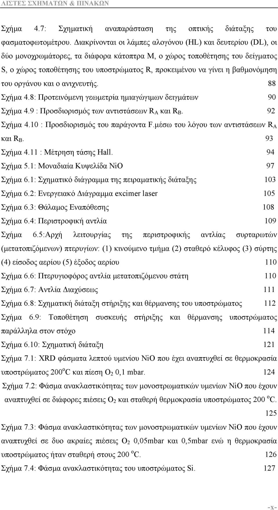 η βαθµονόµηση του οργάνου και ο ανιχνευτής. 88 Σχήµα 4.8: Προτεινόµενη γεωµετρία ηµιαγώγιµων δειγµάτων 90 Σχήµα 4.9 : Προσδιορισµός των αντιστάσεων R A και R B. 92 Σχήµα 4.