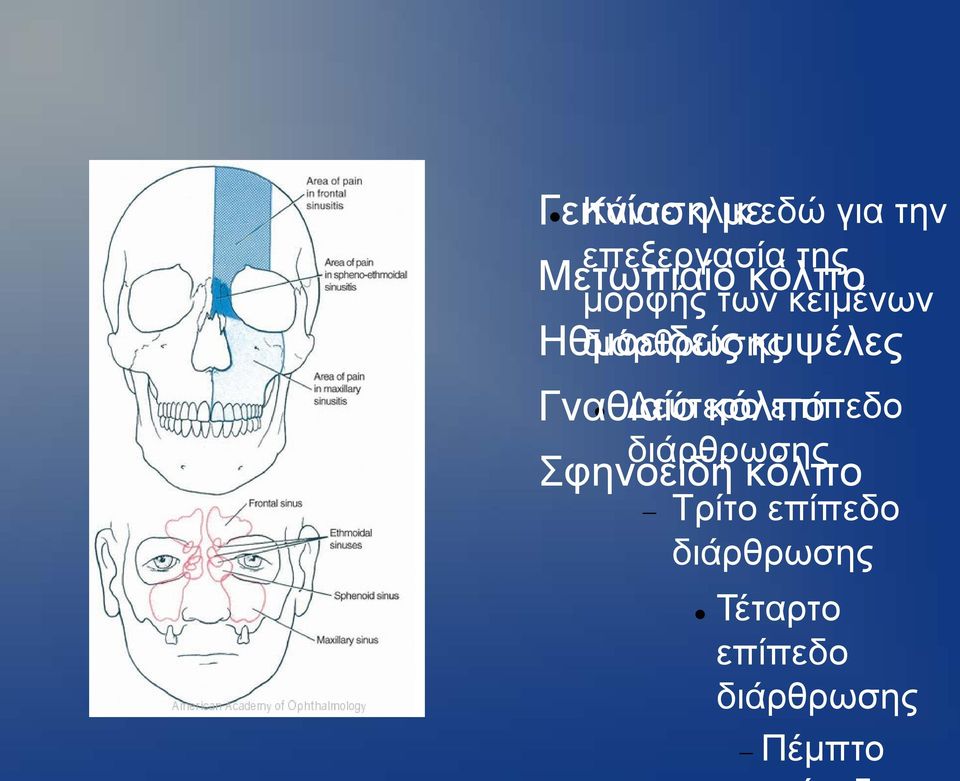 Ηθμοειδείς κυψέλες