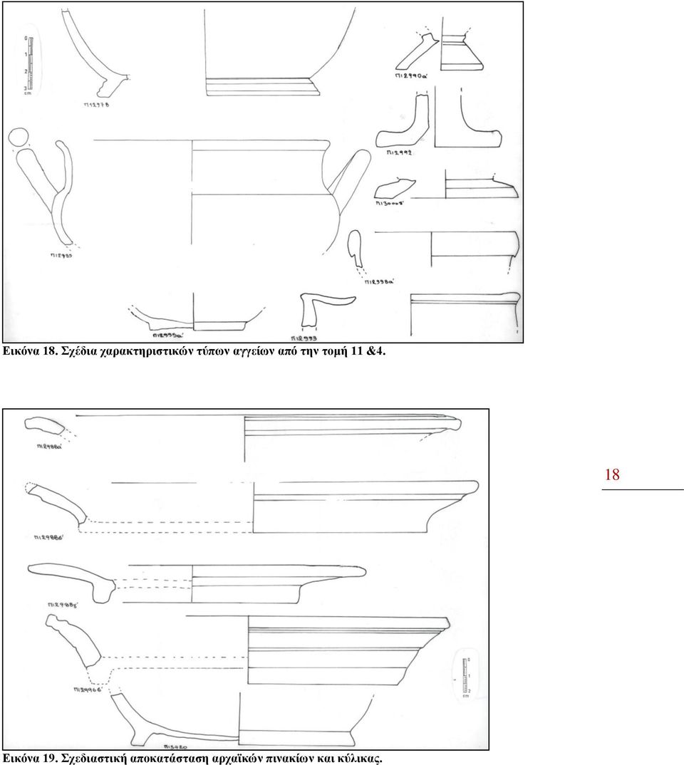 αγγείων από την τομή 11 &4.