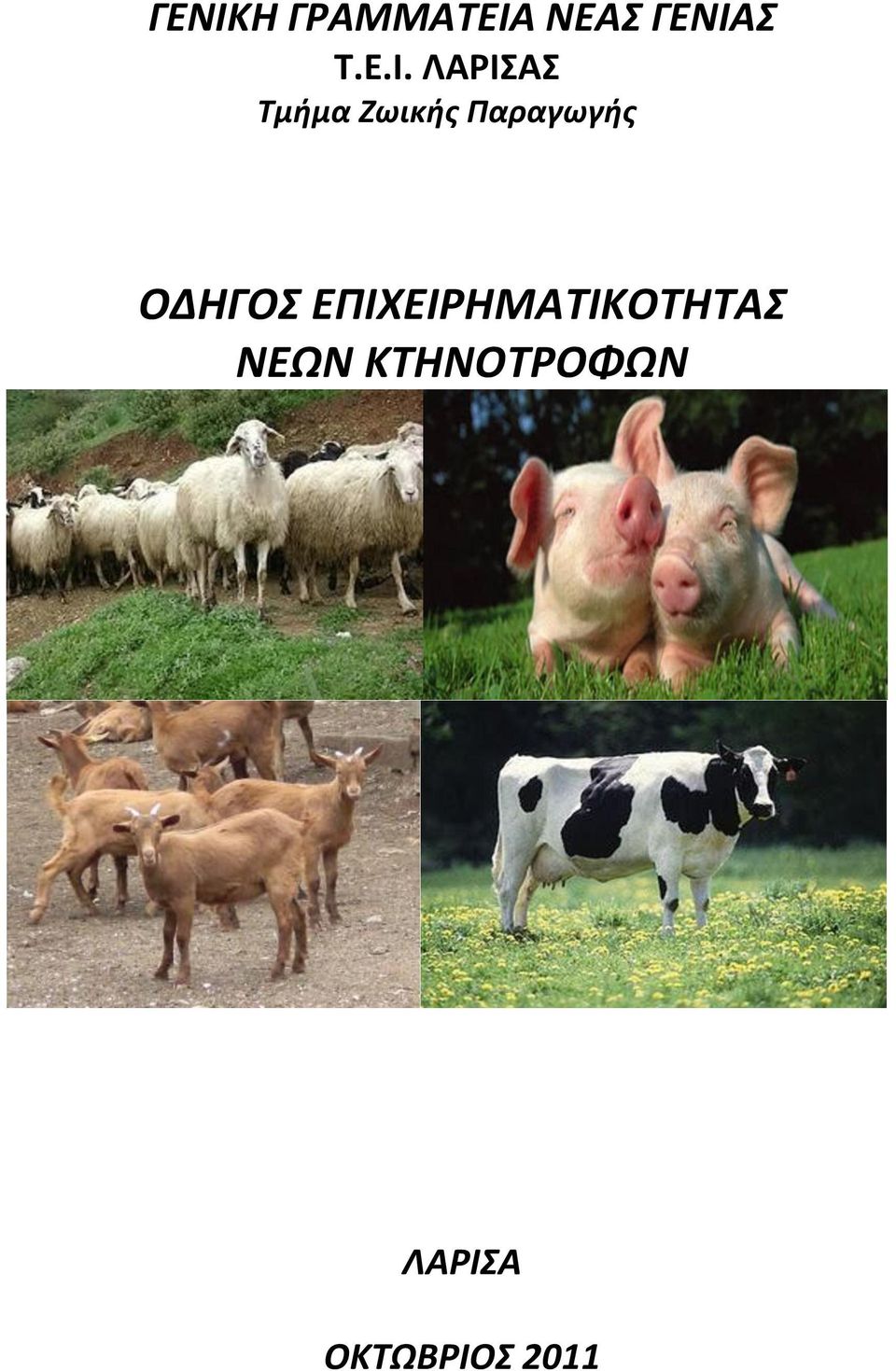 ΛΑΡΙΣΑΣ Τμήμα Ζωικής Παραγωγής