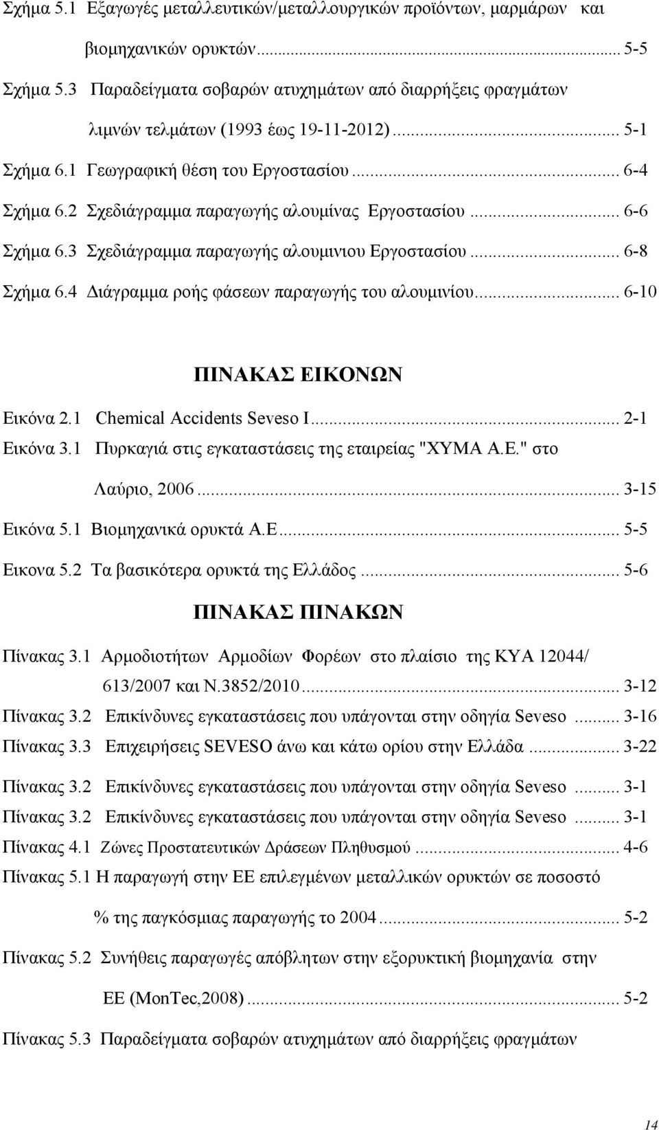 2 Σχεδιάγραμμα παραγωγής αλουμίνας Εργοστασίου... 6-6 Σχήμα 6.3 Σχεδιάγραμμα παραγωγής αλουμινιου Εργοστασίου... 6-8 Σχήμα 6.4 Διάγραμμα ροής φάσεων παραγωγής του αλουμινίου.