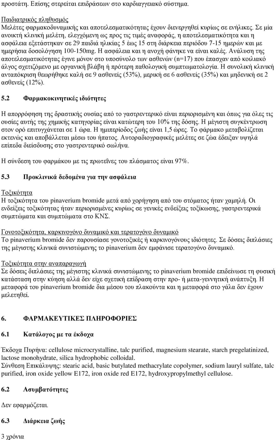 δοσολόγηση 100-150mg. Η ασφάλεια και η ανοχή φάνηκε να είναι καλές.