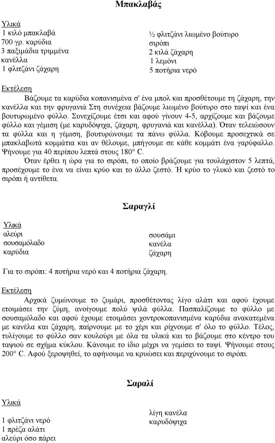 την κανέλλα και την φρυγανιά Στη συνέχεια βάζουμε λιωμένο βούτυρο στο ταψί και ένα βουτυρωμένο φύλλο.