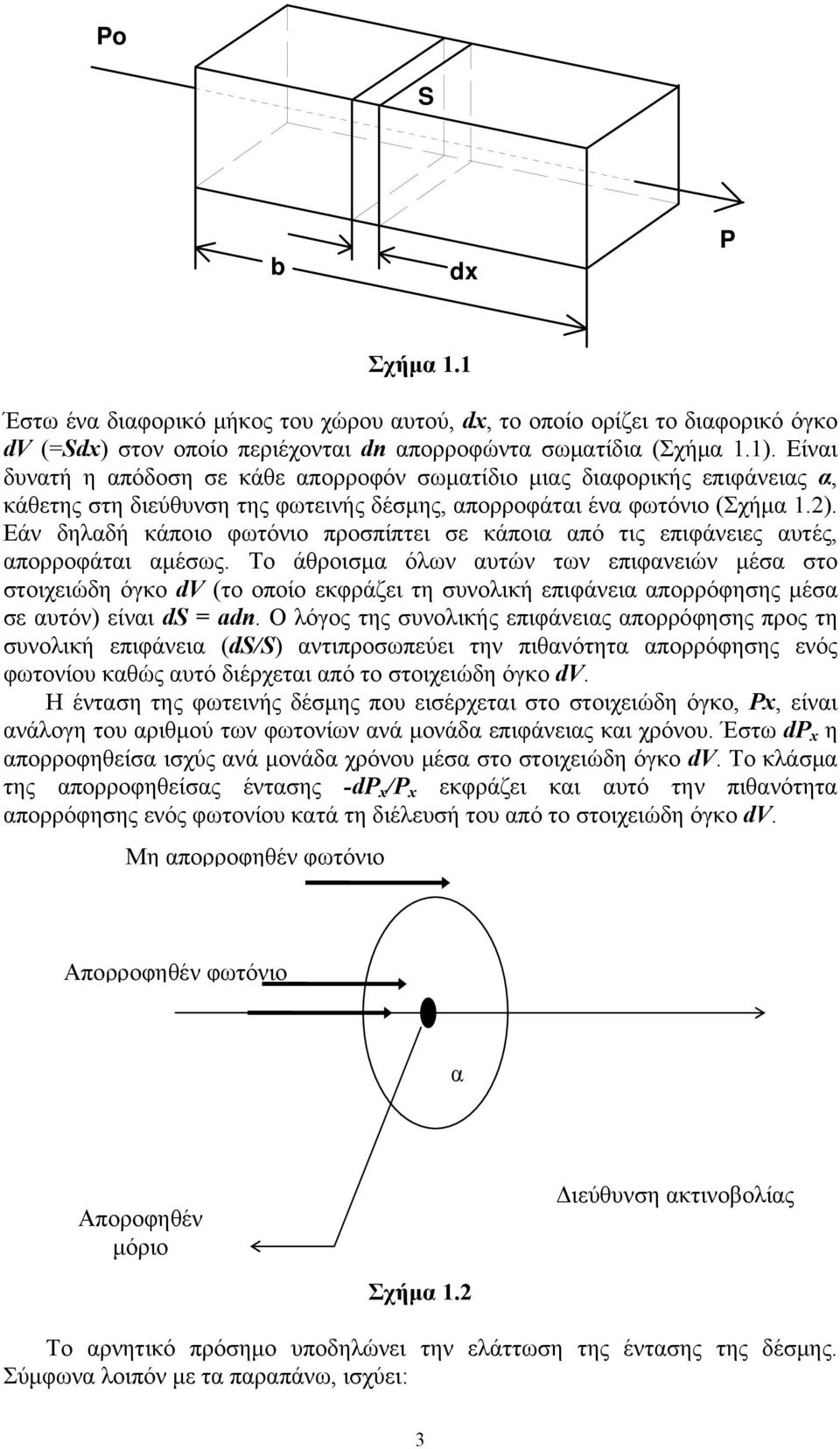 Εάν δηλαδή κάποιο φωτόνιο προσπίπτει σε κάποια από τις επιφάνειες αυτές, απορροφάται αμέσως.