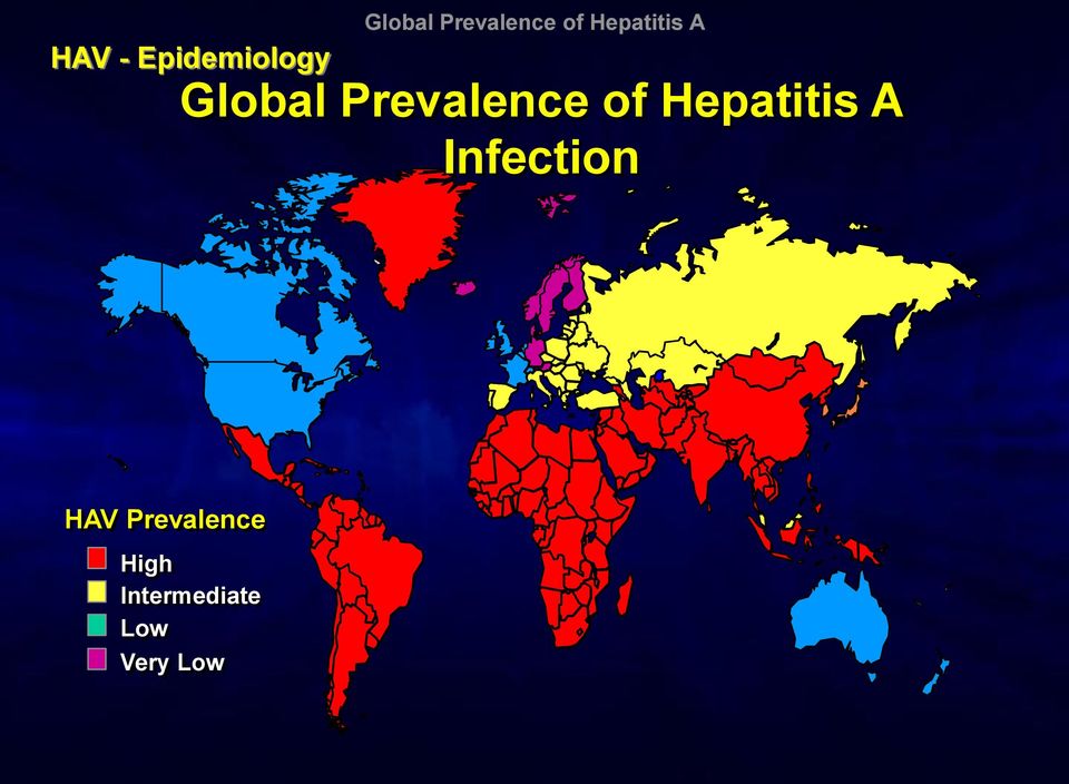 Prevalence of Hepatitis A