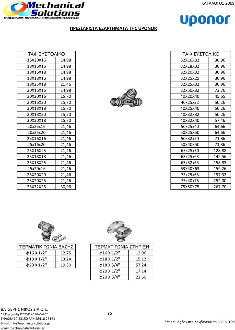 40Χ32Χ40 57,46 20x25x16 21,46 50x25x40 64,66 20x25x20 21,46 50Χ25Χ50 64,66 25Χ16Χ16 21,46 50x32x50 71,86 25x16x20 21,46 50Χ40Χ50 71,86 25Χ16Χ25 21,46 63x25x50 128,88 25Χ18Χ18 21,46 63x25x63 142,56