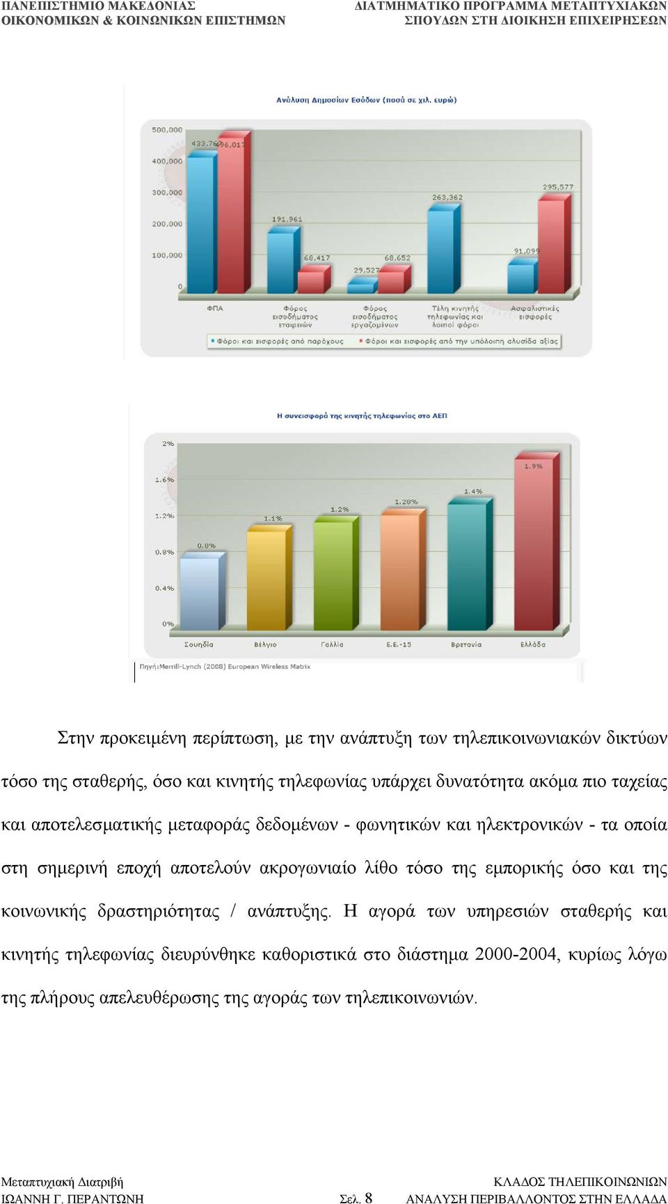 της εµπορικής όσο και της κοινωνικής δραστηριότητας / ανάπτυξης.