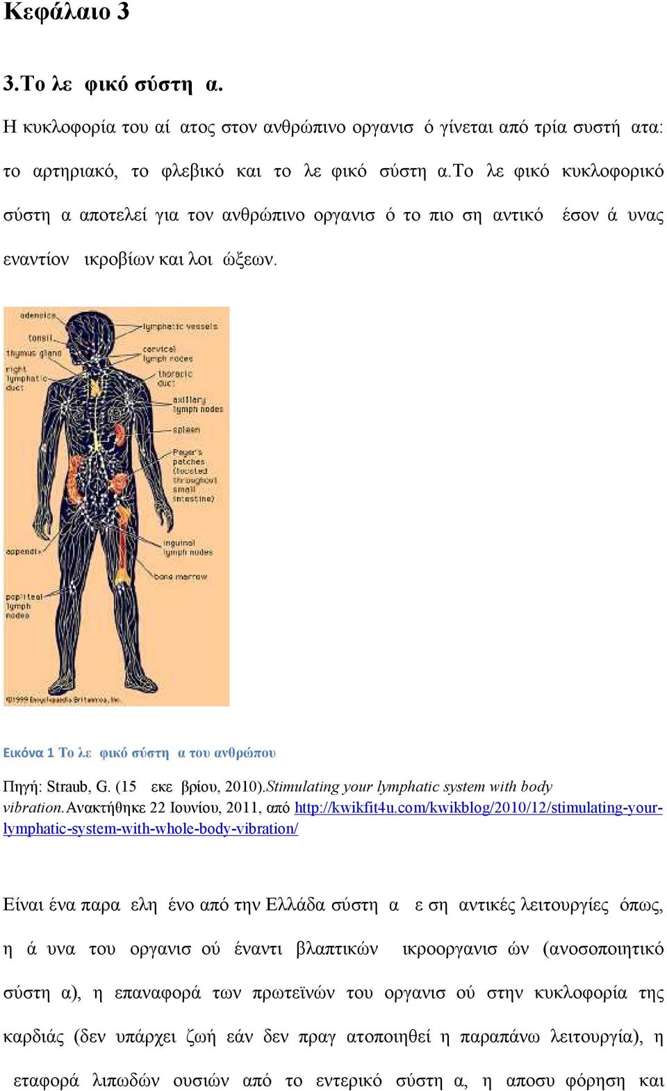 (15 Δεκεμβρίου, 2010).Stimulating your lymphatic system with body vibration.ανακτήθηκε 22 Ιουνίου, 2011, από http://kwikfit4u.
