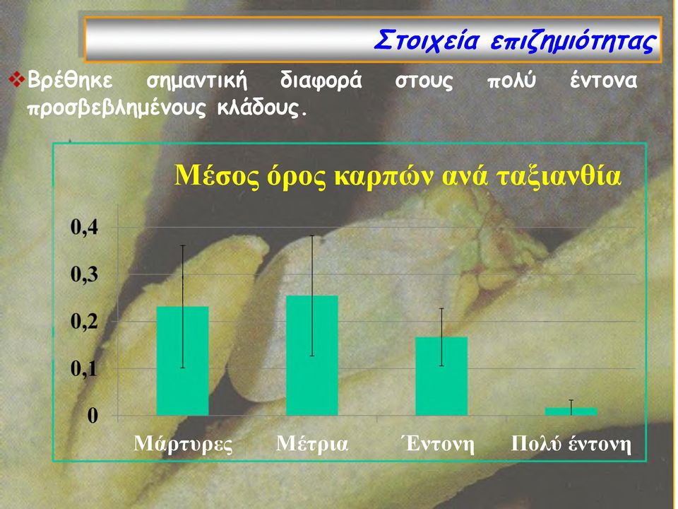 Στοιχεία επίζημιότητας στους πολύ έντονα