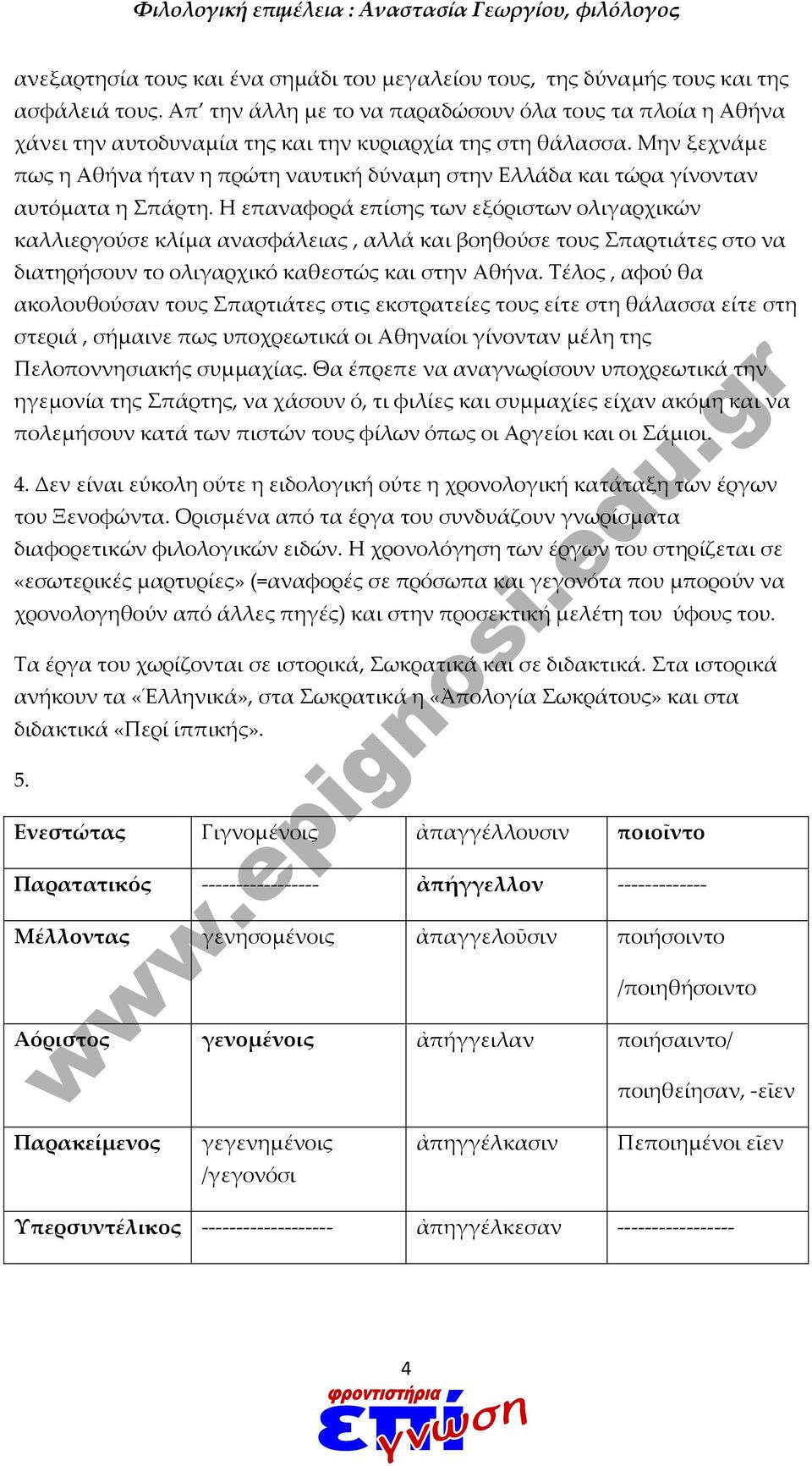 Μην ξεχνάμε πως η Αθήνα ήταν η πρώτη ναυτική δύναμη στην Ελλάδα και τώρα γίνονταν αυτόματα η Σπάρτη.