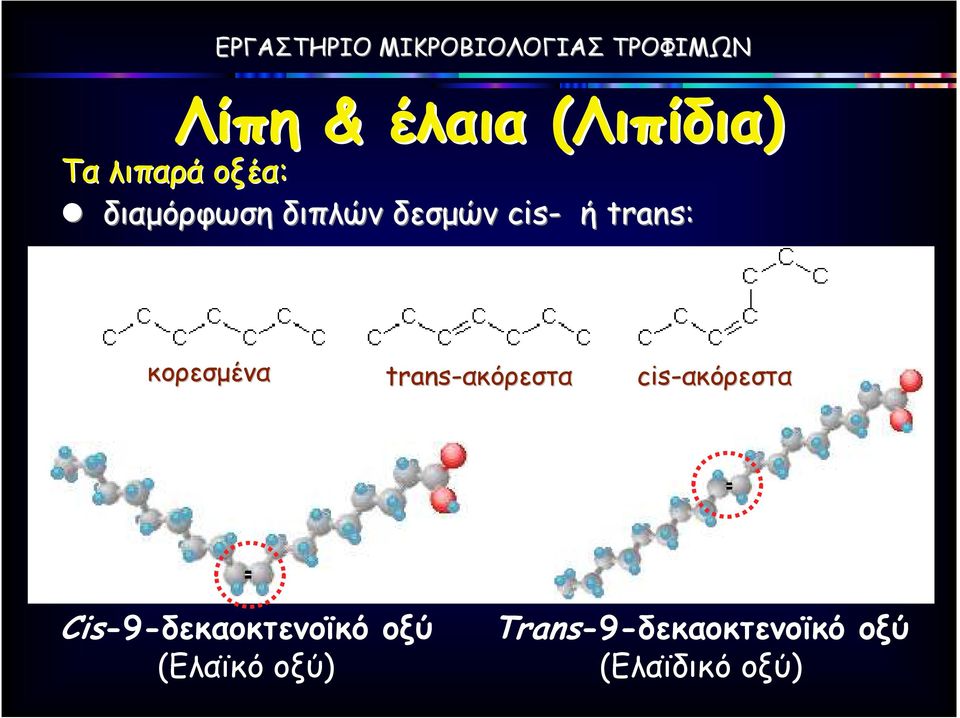 cis-ακόρεστα π.χ.