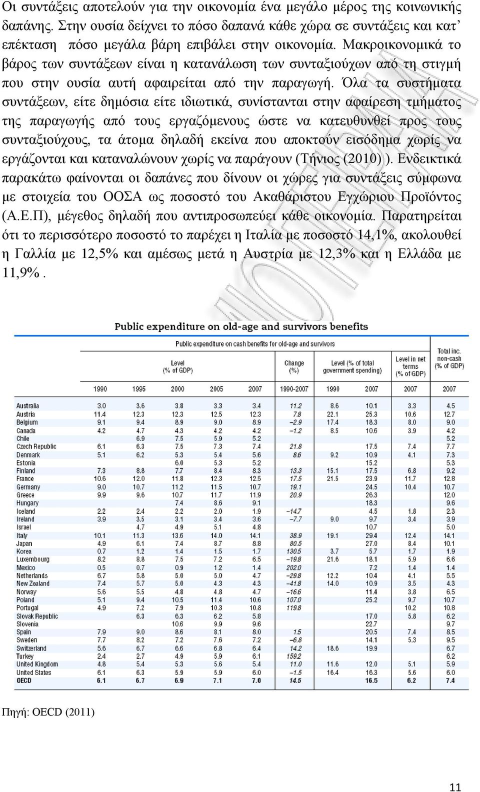 Όλα τα συστήματα συντάξεων, είτε δημόσια είτε ιδιωτικά, συνίστανται στην αφαίρεση τμήματος της παραγωγής από τους εργαζόμενους ώστε να κατευθυνθεί προς τους συνταξιούχους, τα άτομα δηλαδή εκείνα που