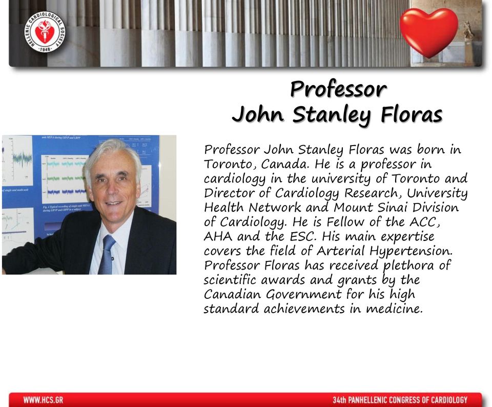 and Mount Sinai Division of Cardiology. He is Fellow of the ACC, AHA and the ESC.