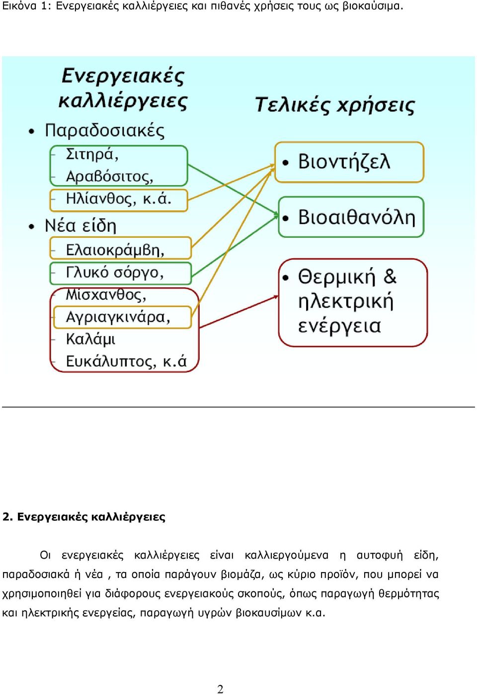 παραδοσιακά ή νέα, τα οποία παράγουν βιομάζα, ως κύριο προϊόν, που μπορεί να χρησιμοποιηθεί