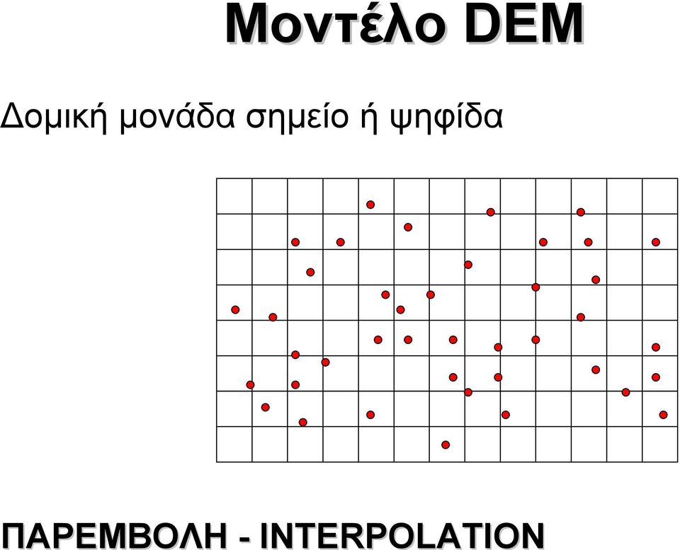 σηµείο ή ψηφίδα