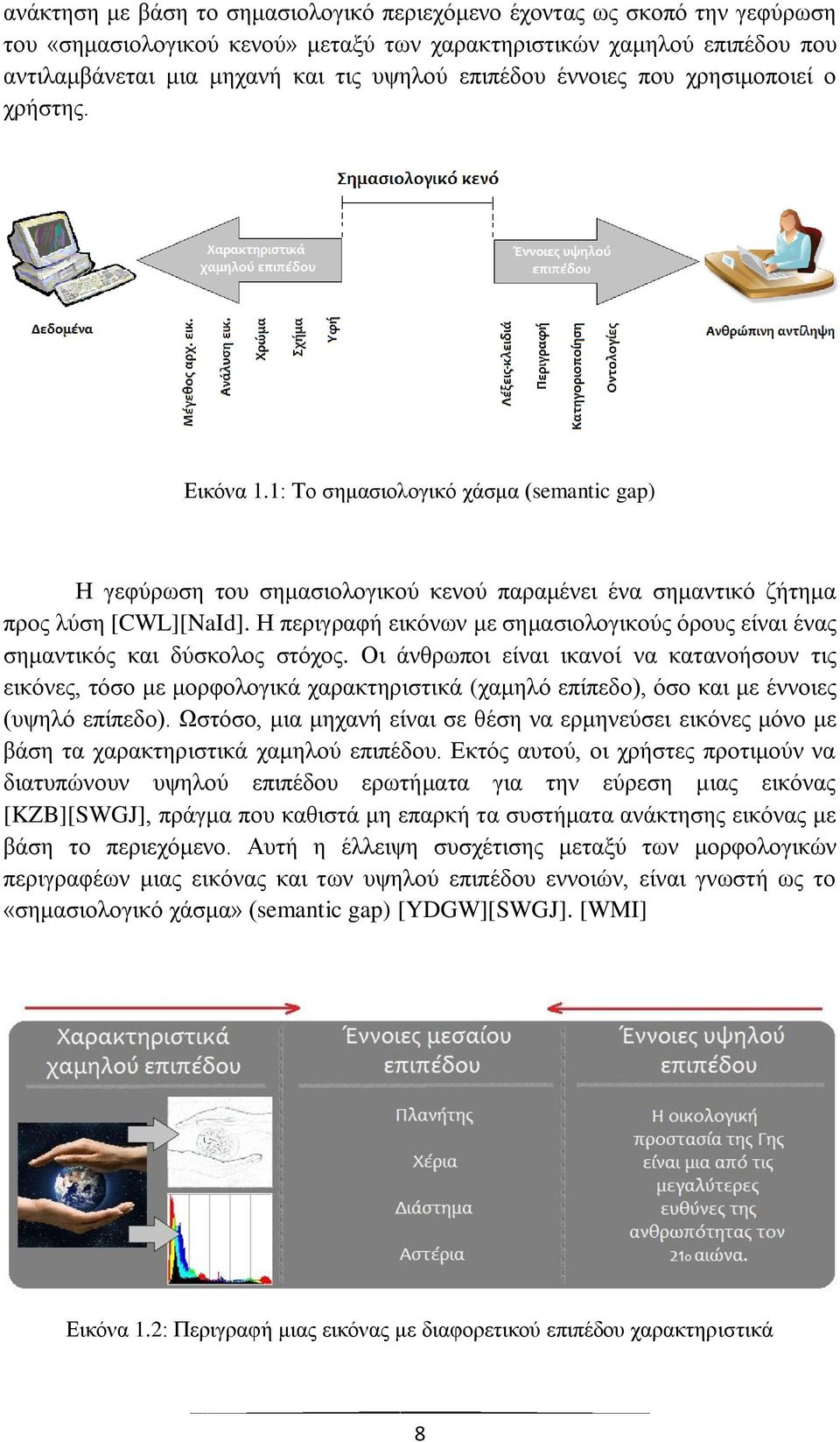 Η περιγραφή εικόνων με σημασιολογικούς όρους είναι ένας σημαντικός και δύσκολος στόχος.