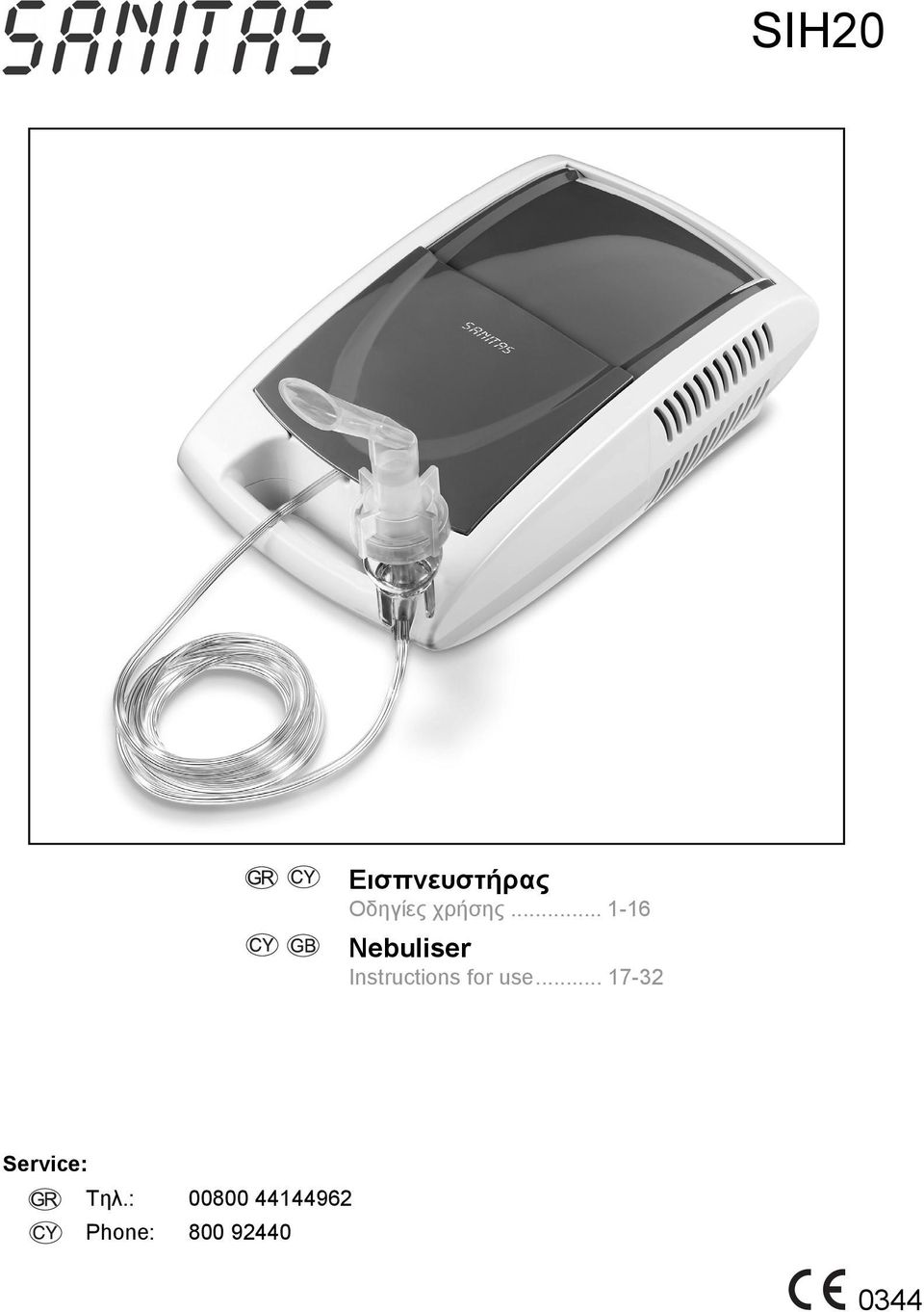 .. 1-16 Nebuliser Instructions