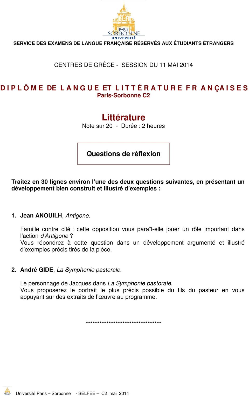 Famille contre cité : cette opposition vous paraît-elle jouer un rôle important dans l action d Antigone?