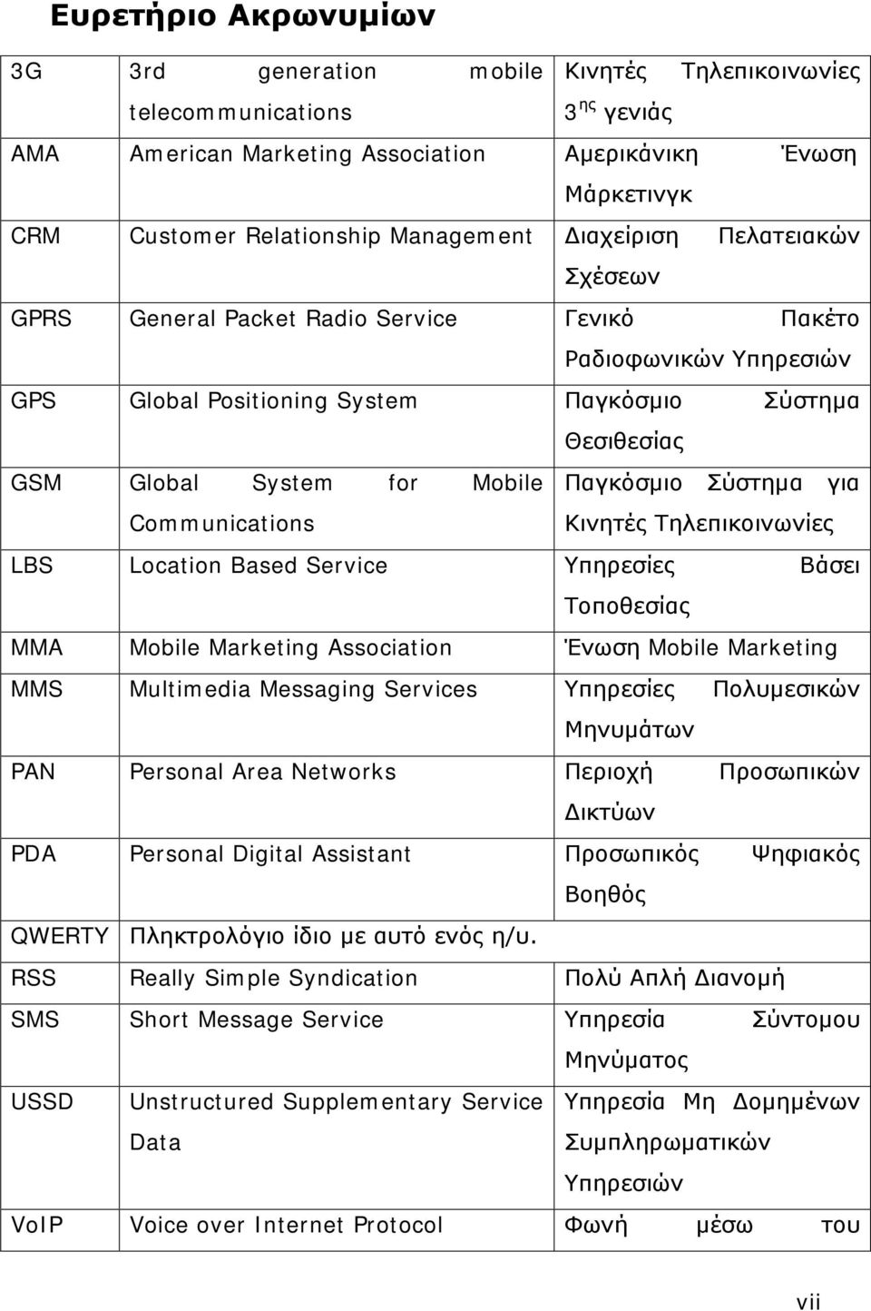 Mobile Παγκόσμιο Σύστημα για Communications Κινητές Τηλεπικοινωνίες LBS Location Based Service Υπηρεσίες Βάσει Τοποθεσίας MMA Mobile Marketing Association Ένωση Mobile Marketing MMS Multimedia