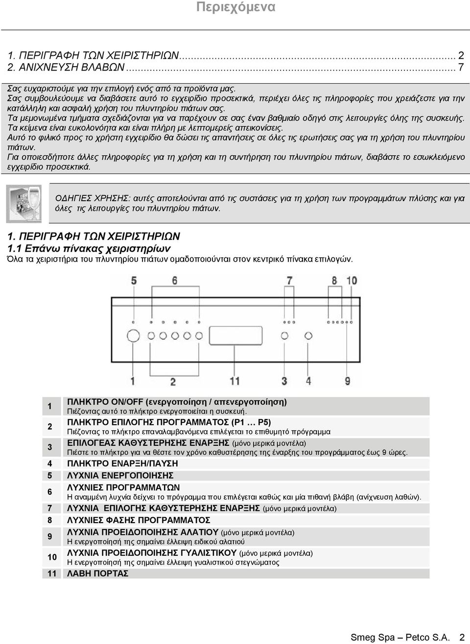 Τα μεμονωμένα τμήματα σχεδιάζονται για να παρέχουν σε σας έναν βαθμιαίο οδηγό στις λειτουργίες όλης της συσκευής. Τα κείμενα είναι ευκολονόητα και είναι πλήρη με λεπτομερείς απεικονίσεις.