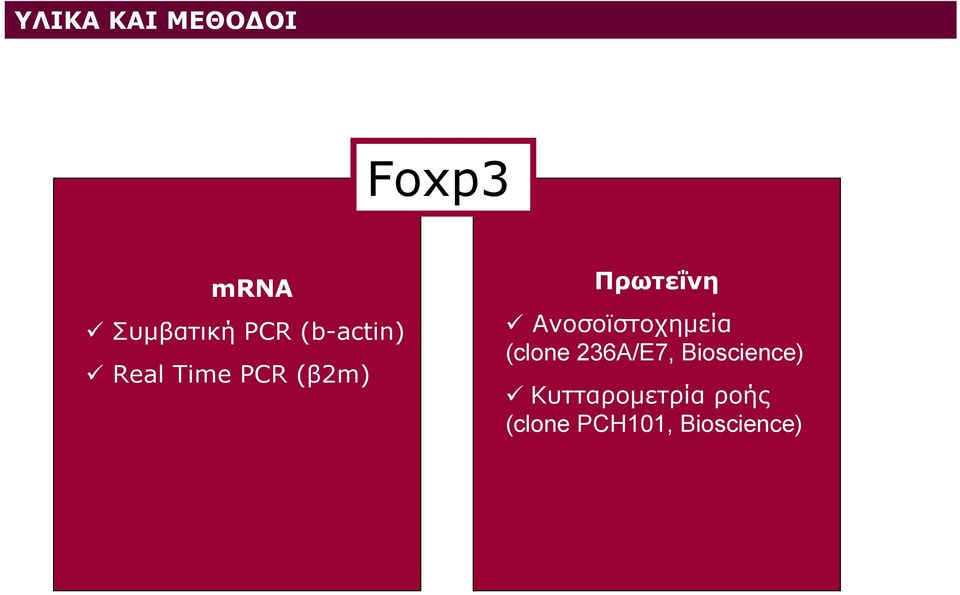 Ανοσοϊστοχημεία (clone 236A/E7,