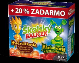 S prevenciou osteoporózy treba začať už v detstve Aj preto prichádzame s novinkou určenou pre deti - Marťankovia Gummi.