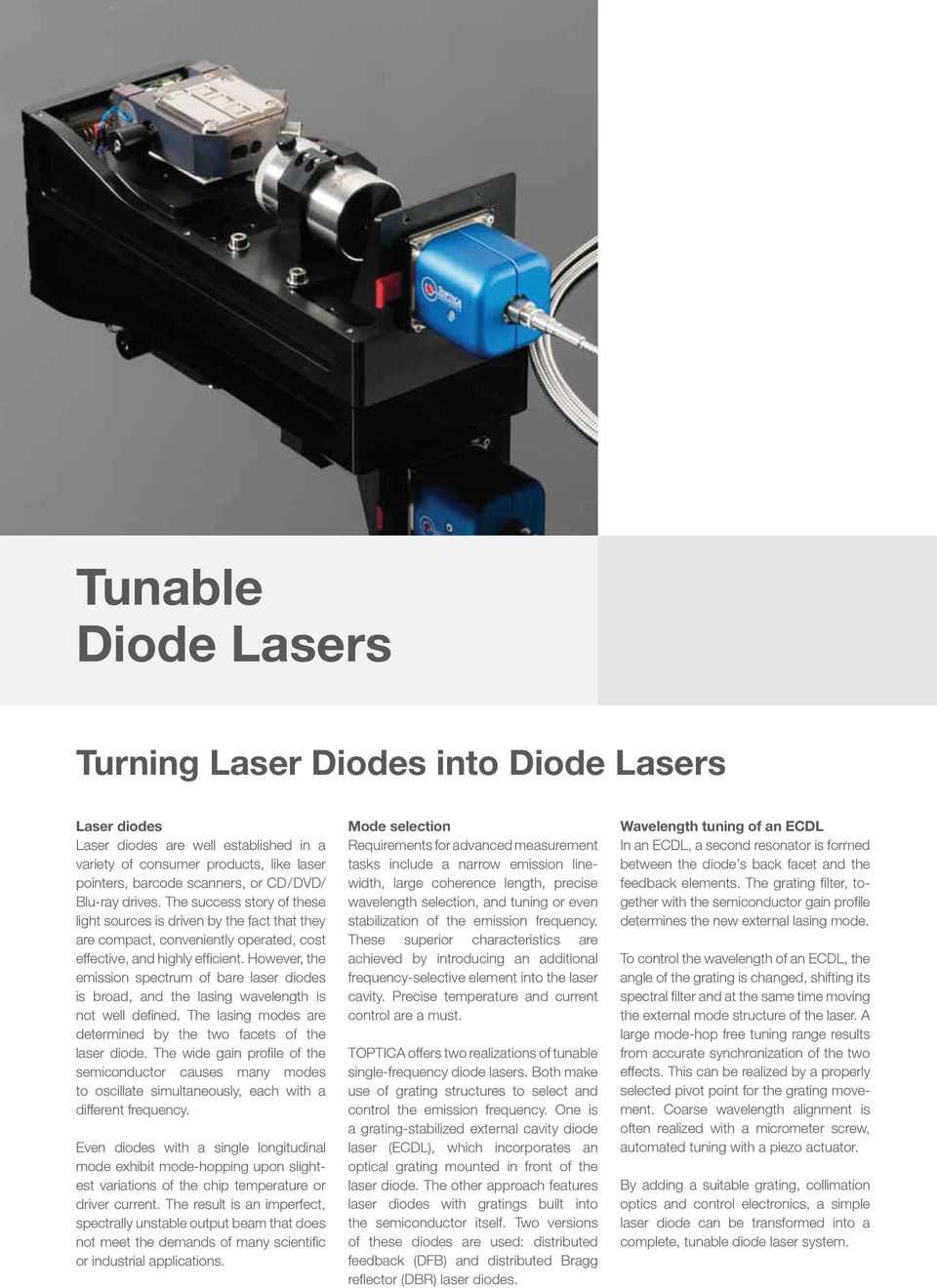 into Diode Lasers