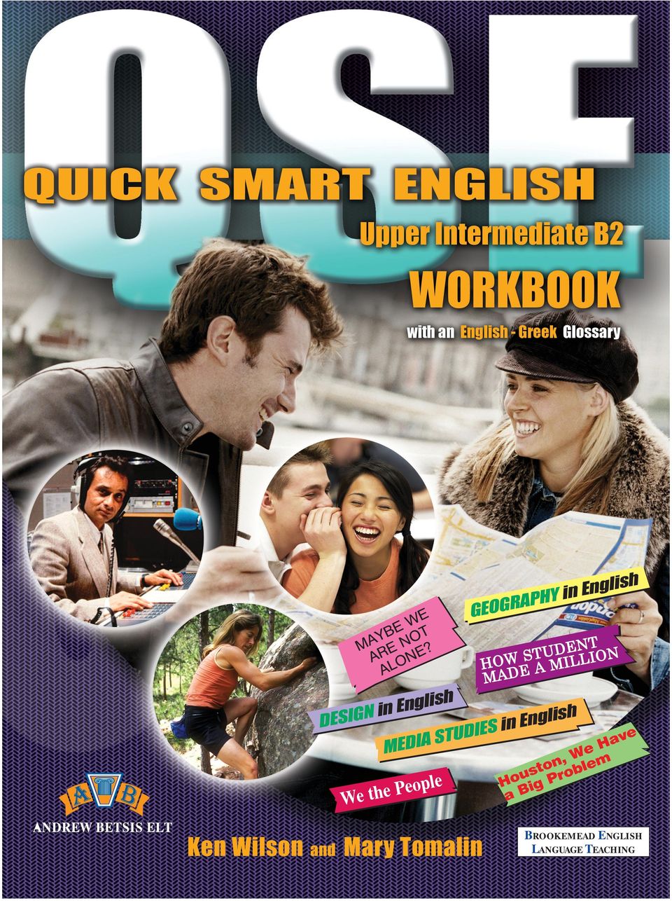 QS provides extensive practice of all four language learning skills, particularly speaking, aided by Language banks which can be found on the fold-out cover flaps and in the WORKOOK.